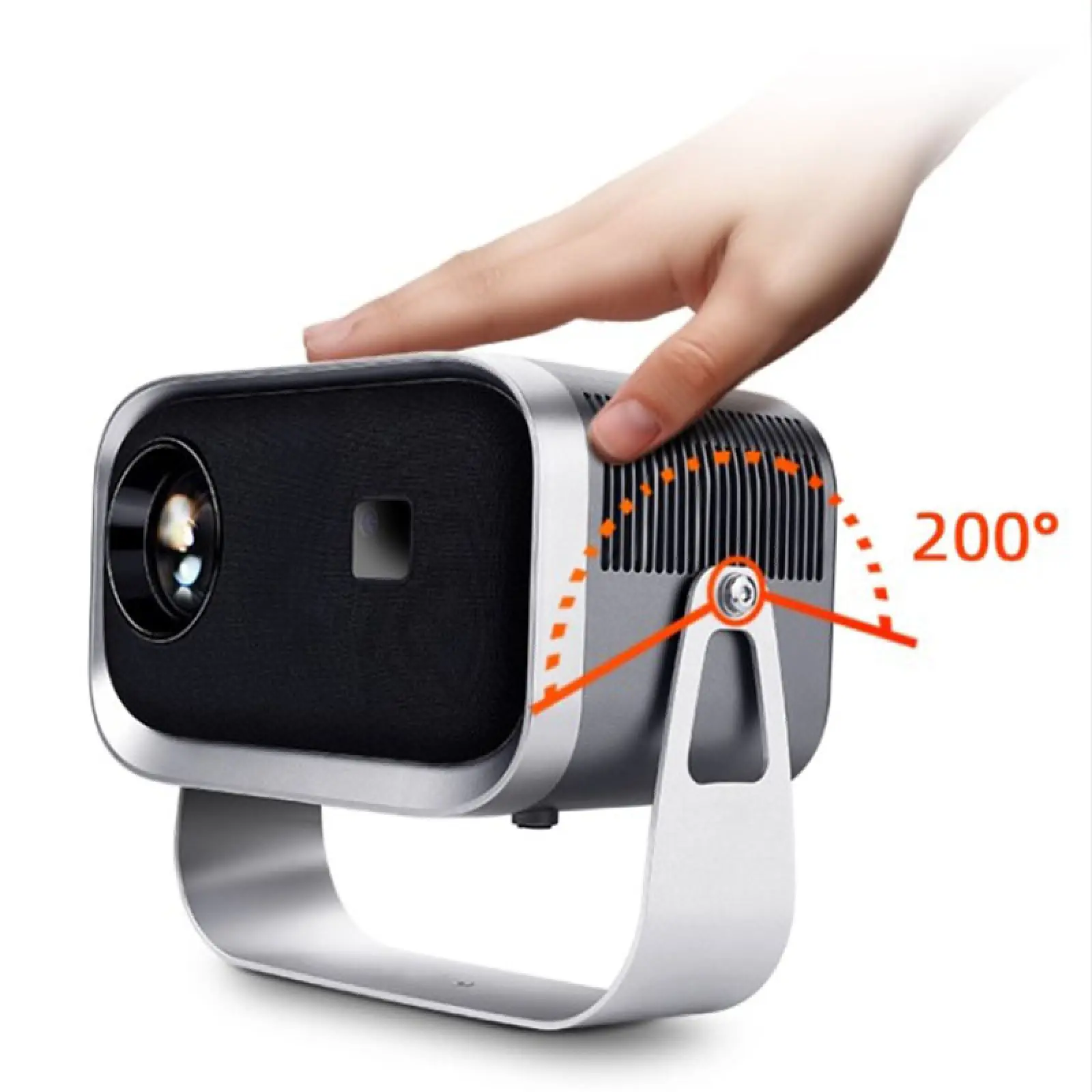 Уценка Проектор 4k Android Q10, Мятая упаковка / Black 1, купить оптом с доставкой