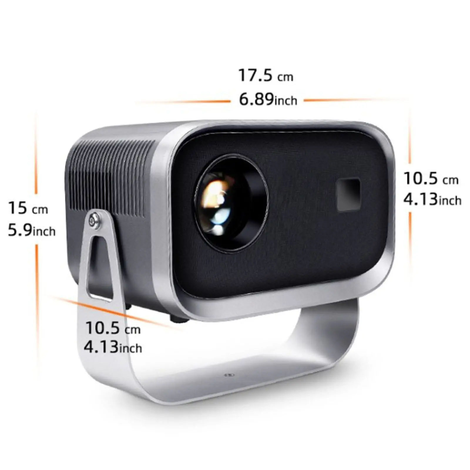 Уценка Проектор 4k Android Q10, Мятая упаковка / Black 3, купить оптом с доставкой