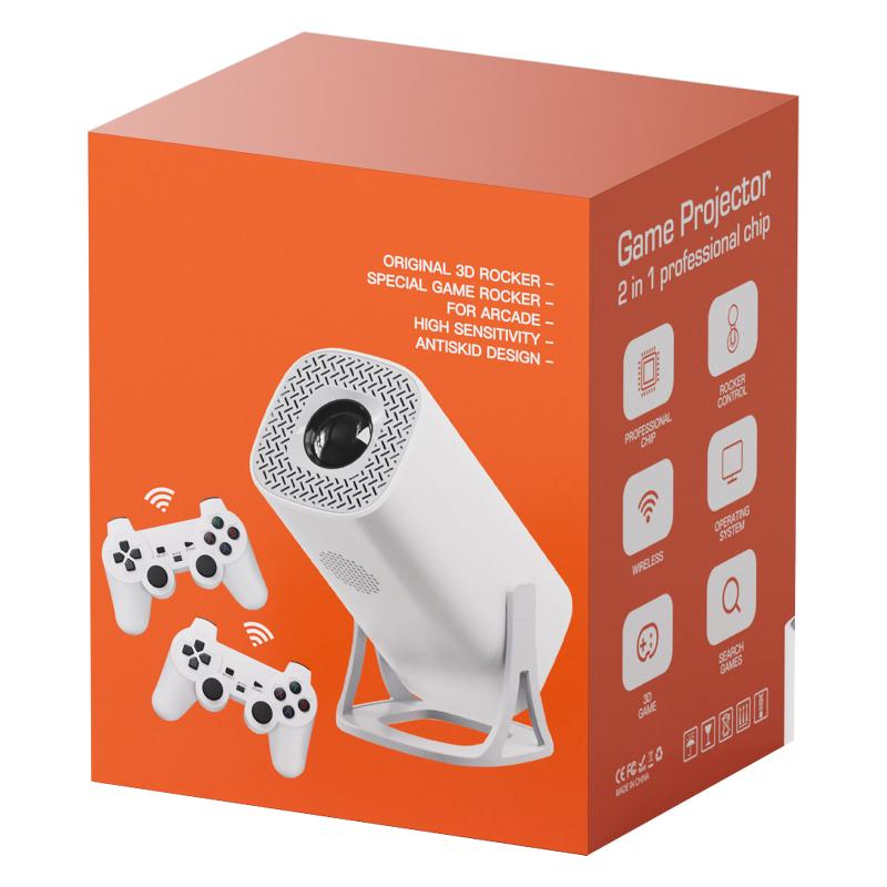 Проектор 4K Android S40Ultra with game console & dual controllers на малюнкі №4