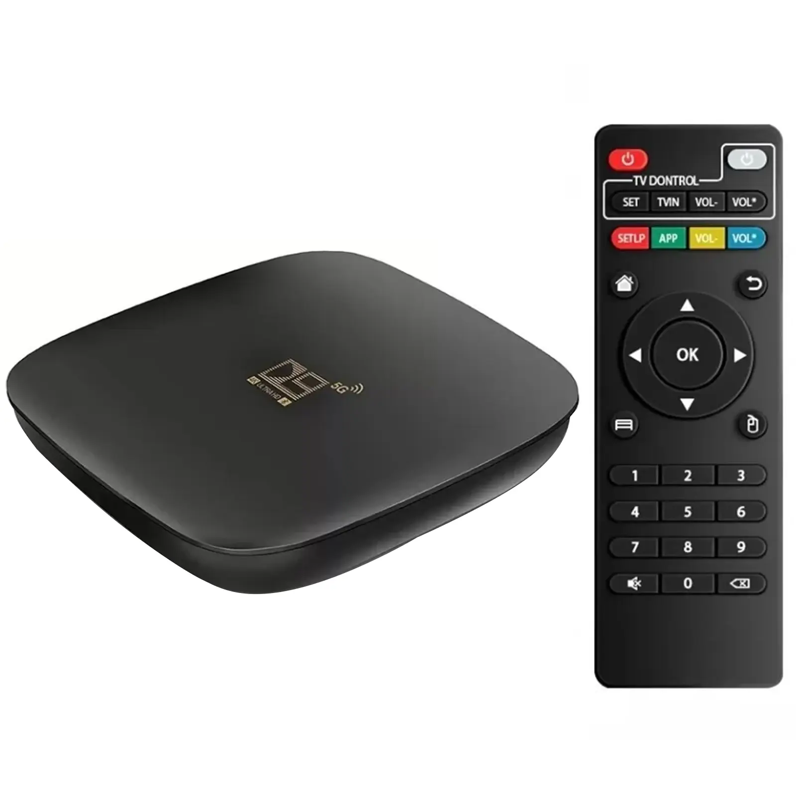 Smart Android TV Box D9 5G 4k 2+16GB, Black, купить оптом с доставкой