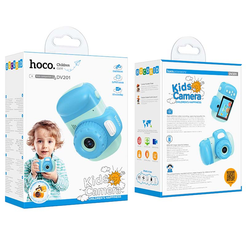 Дитяча фотокамера Hoco DV201 Dual lens на малюнкі №5