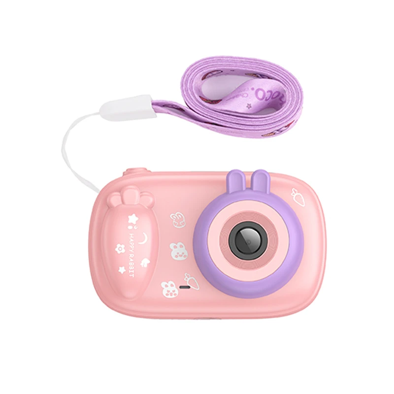 Детская фотокамера Hoco DV205 Dual-camera, Pink, купить оптом с доставкой