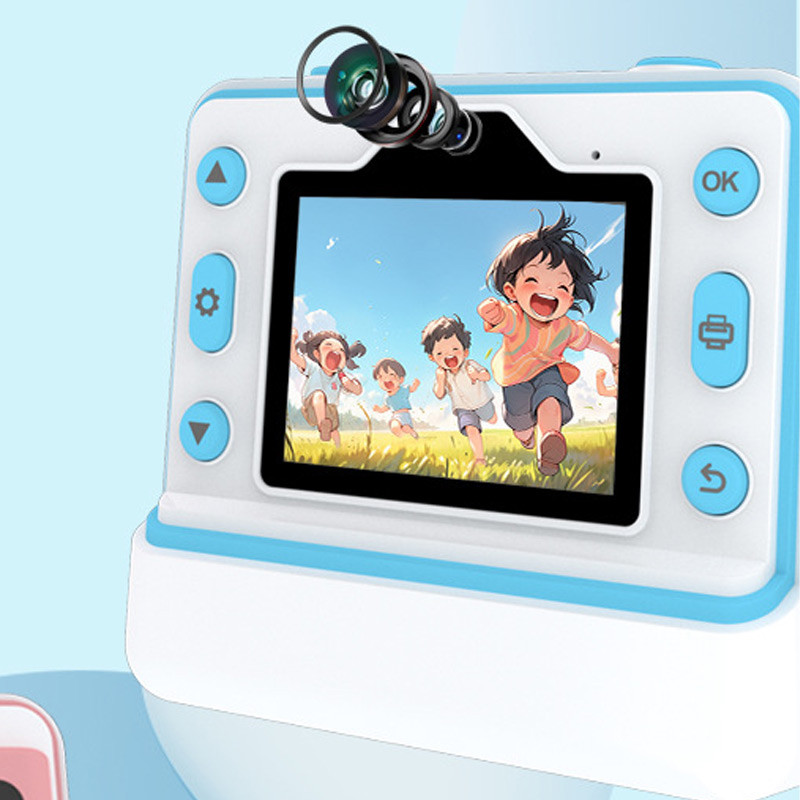 Дитяча фотокамера моментальним друку D101 на малюнкі №4