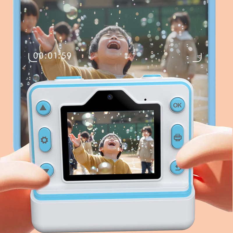 Дитяча фотокамера моментальним друку D101 на малюнкі №5