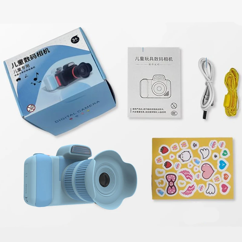 Детская фотокамера D31 Digital Camera, Blue 1, купить оптом с доставкой