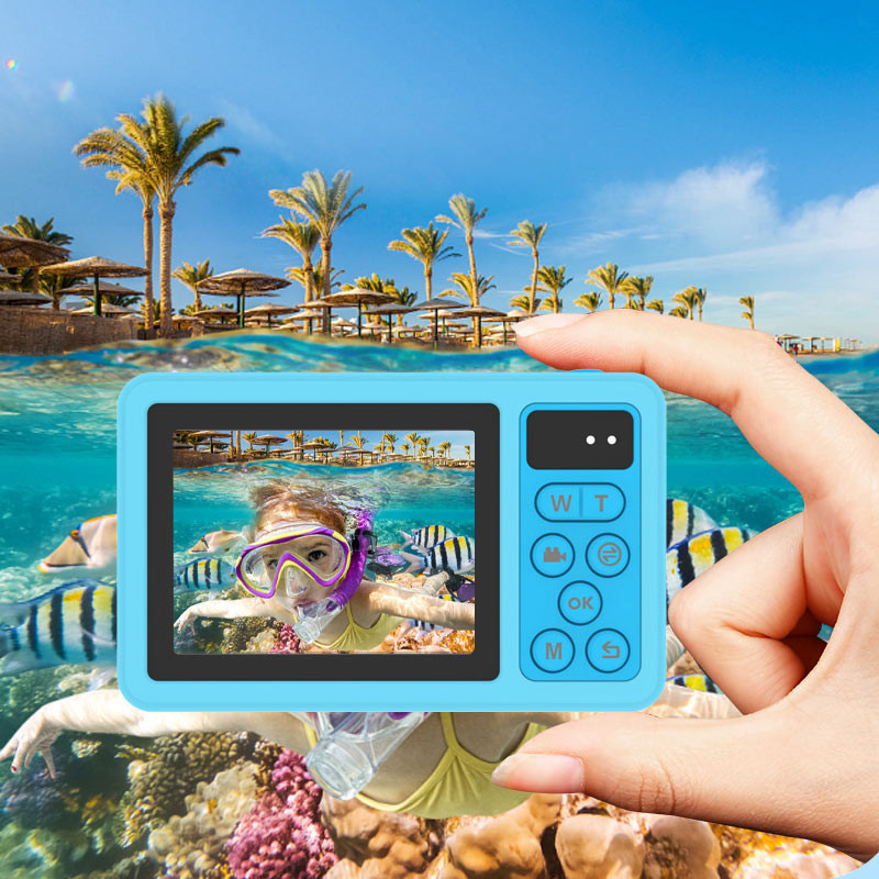 Дитяча водонепроникна цифрова камера D70 на малюнкі №4