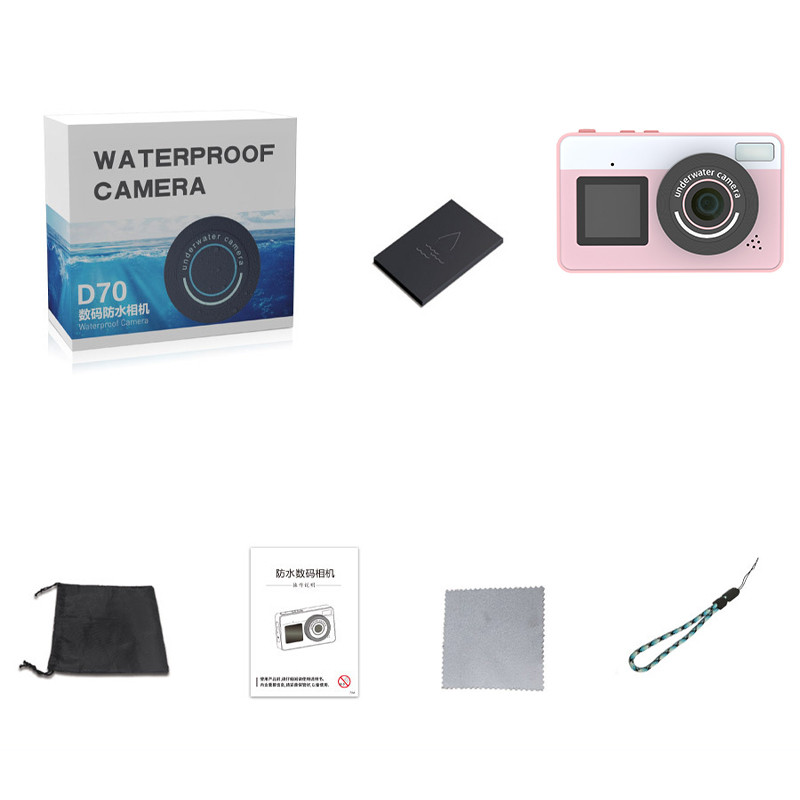 Дитяча водонепроникна цифрова камера D70 на малюнкі №4