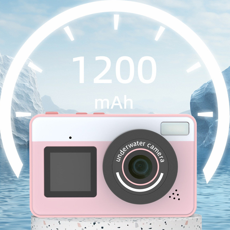 Дитяча водонепроникна цифрова камера D70 на малюнкі №5