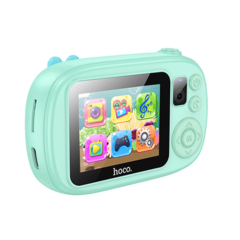 Детская фотокамера Hoco DV205 Dual-camera, Blue 1, купить оптом с доставкой