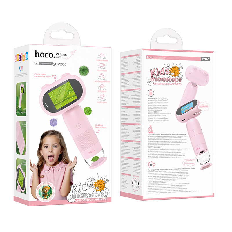 Дитячий мікроскоп Hoco DV206 на малюнкі №4
