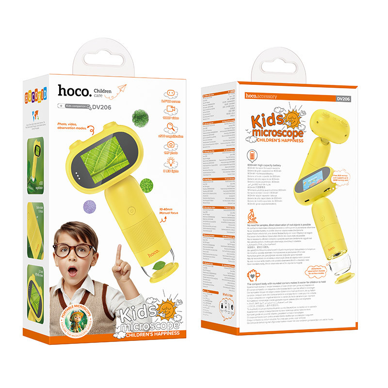 Дитячий мікроскоп Hoco DV206 на малюнкі №4