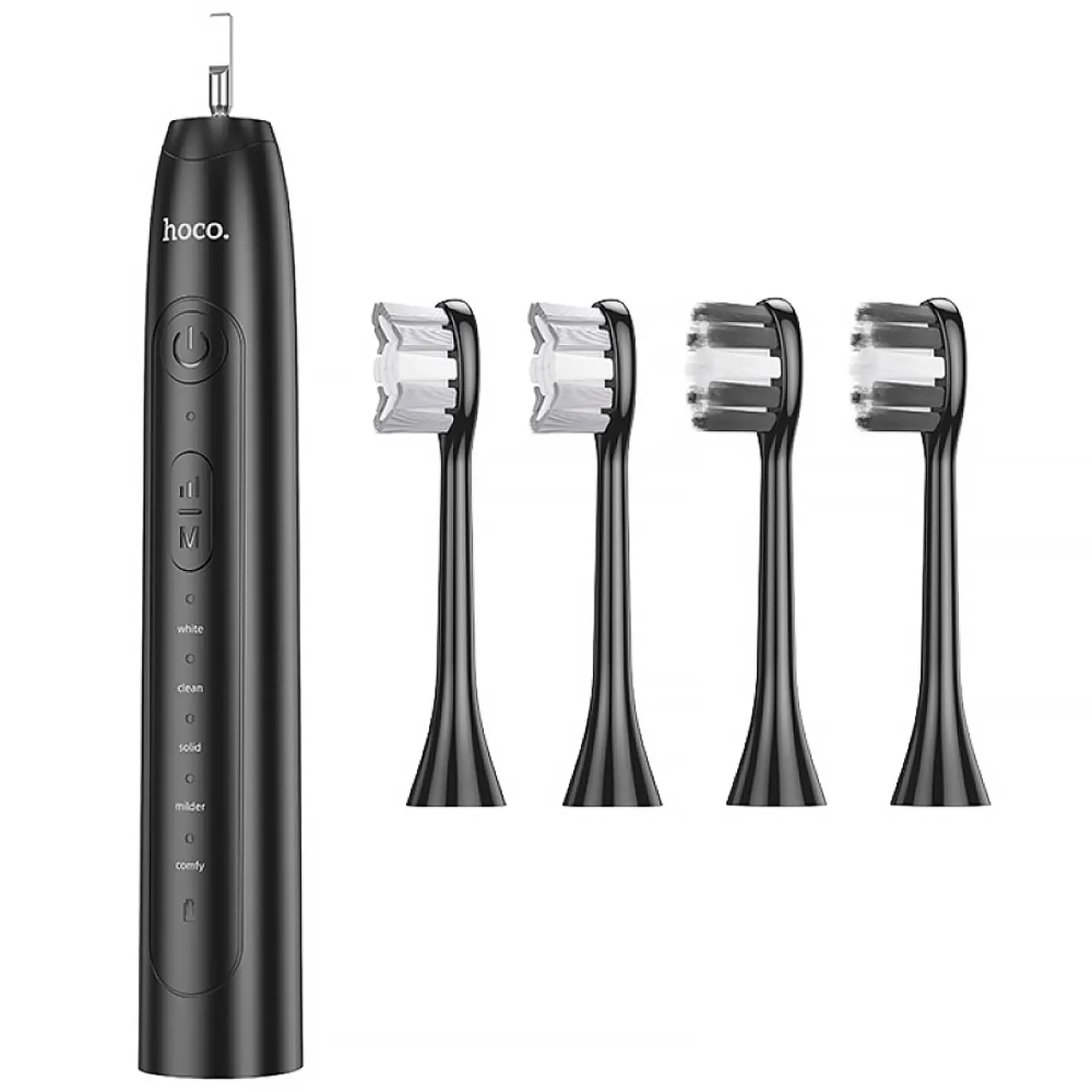 Электрическая зубная щетка Hoco HP60 Wave, Black 2, купить оптом с доставкой