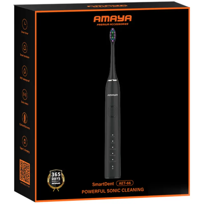 Электрическая зубная щетка Amaya AET-66, Gray 2, купить оптом с доставкой