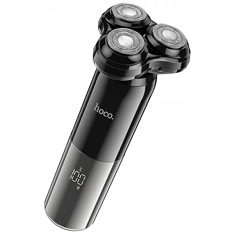 Портативная электробритва Hoco HP35 Induction three-blade, Black, купить оптом с доставкой