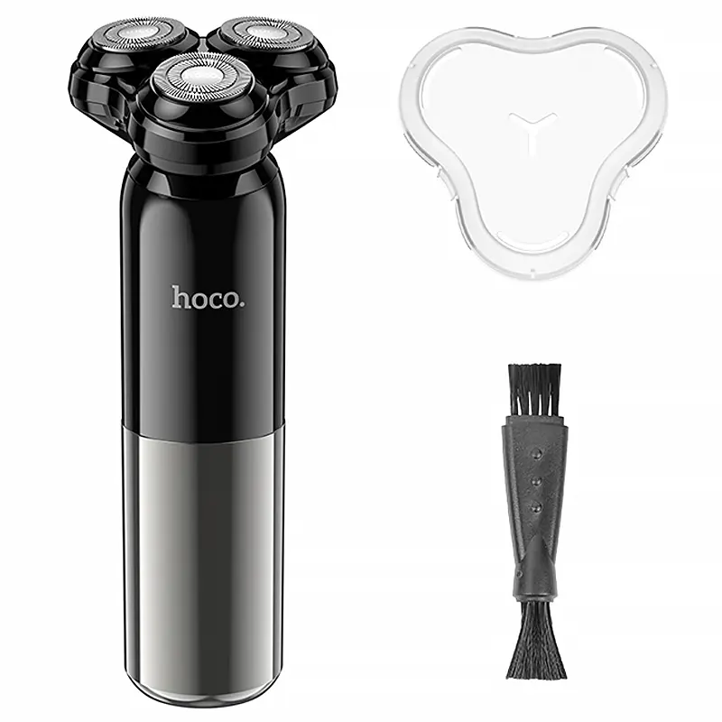Портативная электробритва Hoco HP35 Induction three-blade, Black 1, купить оптом с доставкой