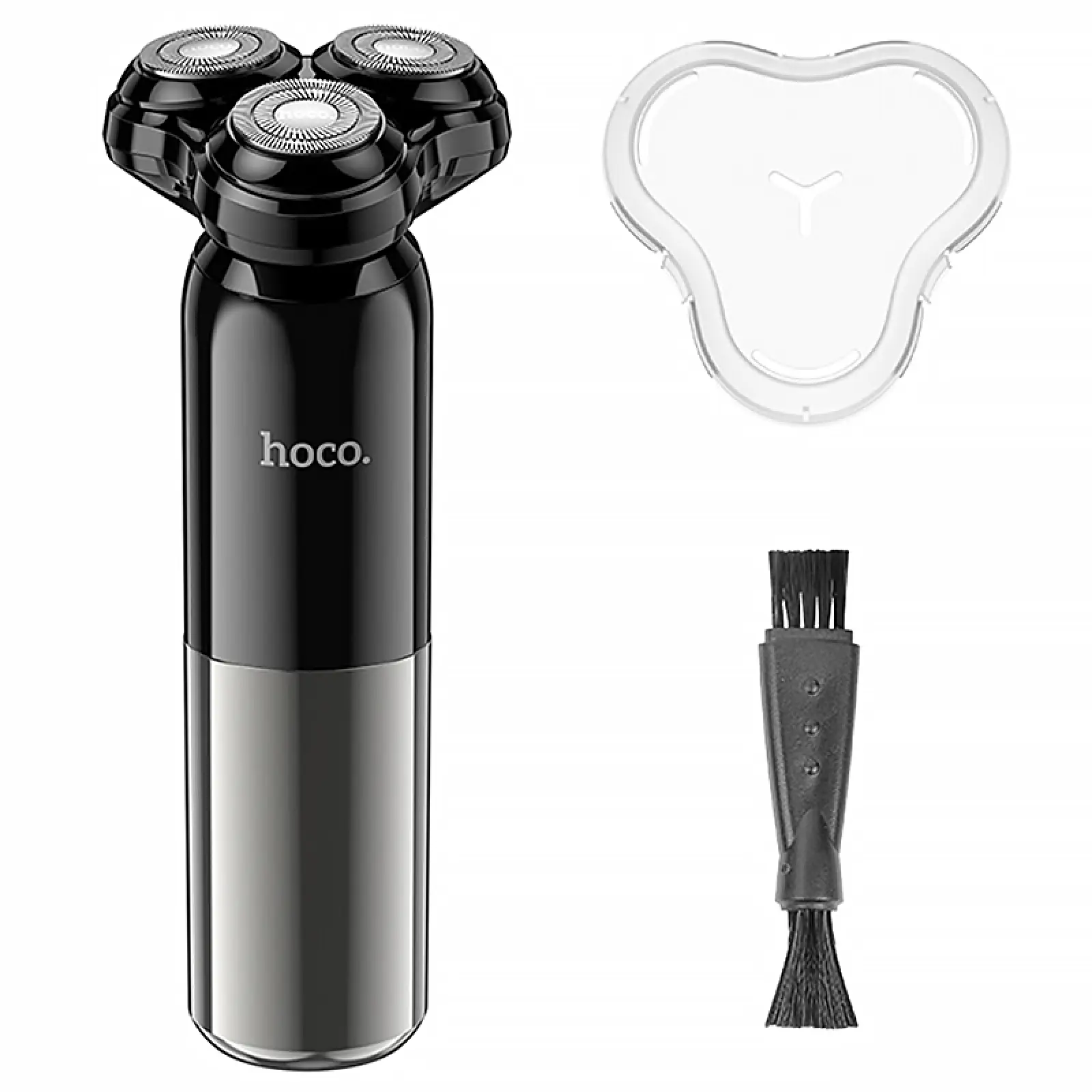 Портативная электробритва Hoco HP35 Induction three-blade, Black 1, купить оптом с доставкой