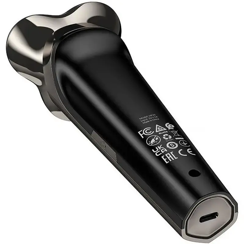 Портативна електробритва Hoco HP39 Three-head shaver, Metal gray 1, купити оптом з доставкою