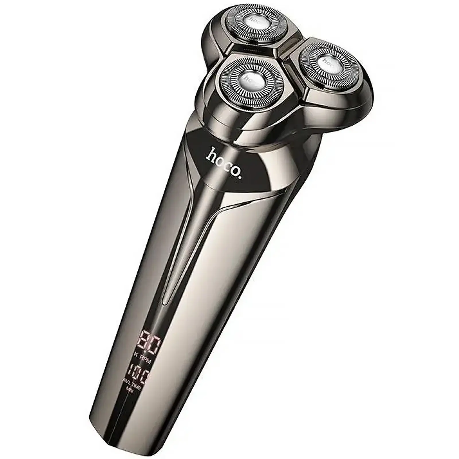 Портативна електробритва Hoco HP39 Three-head shaver, Metal gray 3, купити оптом з доставкою