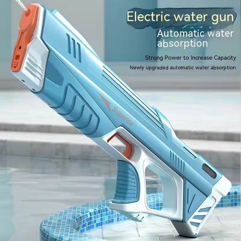 Водяний акумуляторний автомат Water Gun 2302 (310ml) with lithium battery дивитися фото №7
