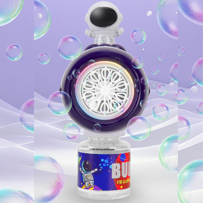 Пистолет с мыльными пузырями Astronaut Bubble Gun Music+50ml bottle (4хАА не входят в комплект) смотреть фото №3