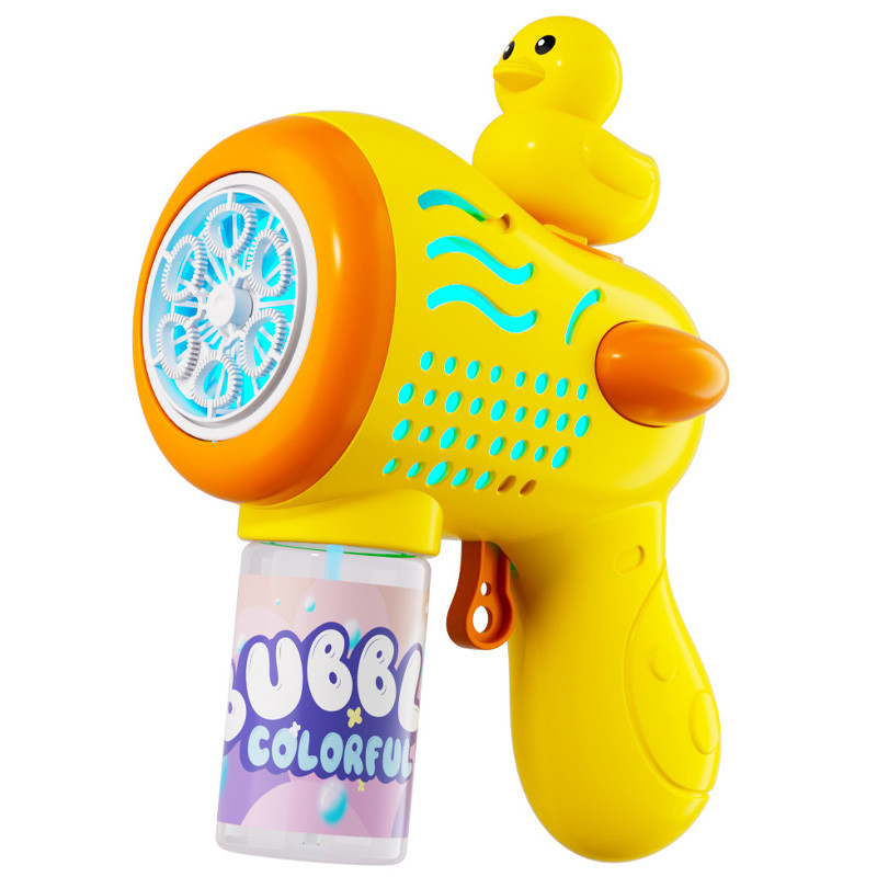 Пистолет с мыльными пузырями H045 Duckling + bottle 50ml на картинке №1