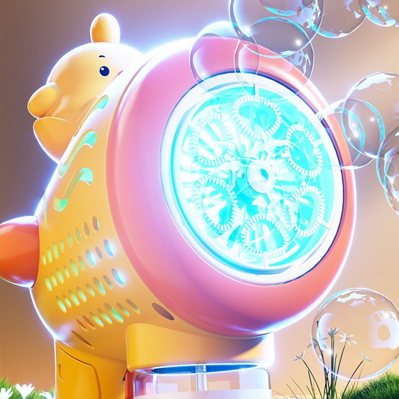 Пистолет с мыльными пузырями H045 Duckling + bottle 50ml на картинке №3