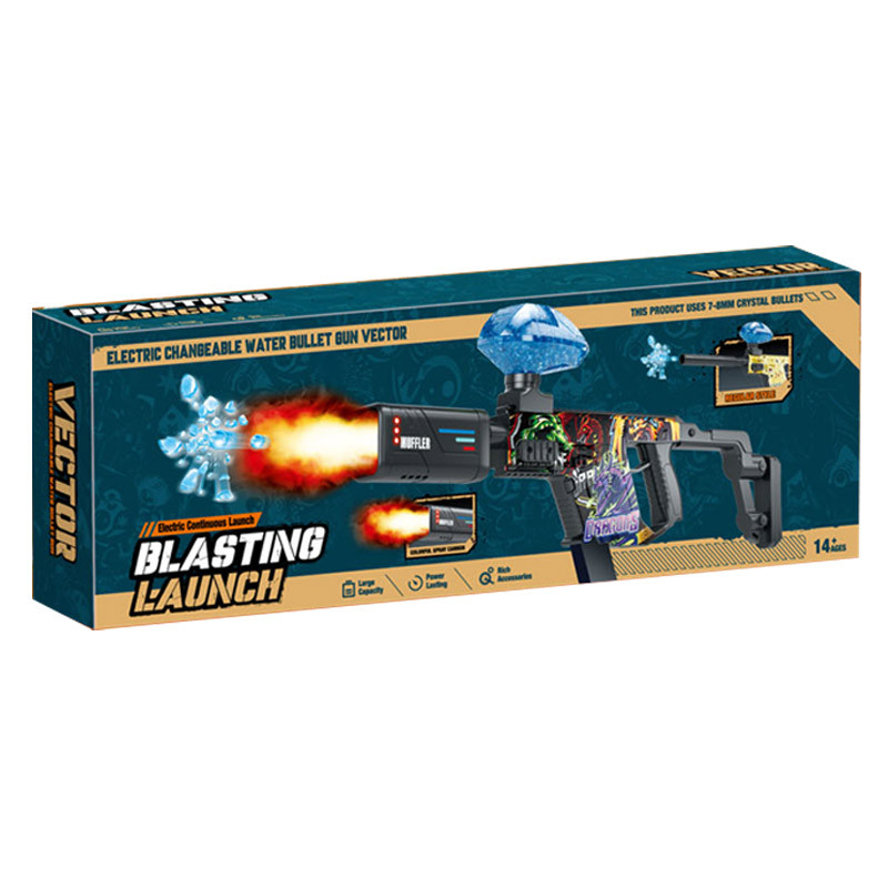 Автомат на гідрогелевих кульках (орбізах) Vector Blasting Launch на малюнкі №3