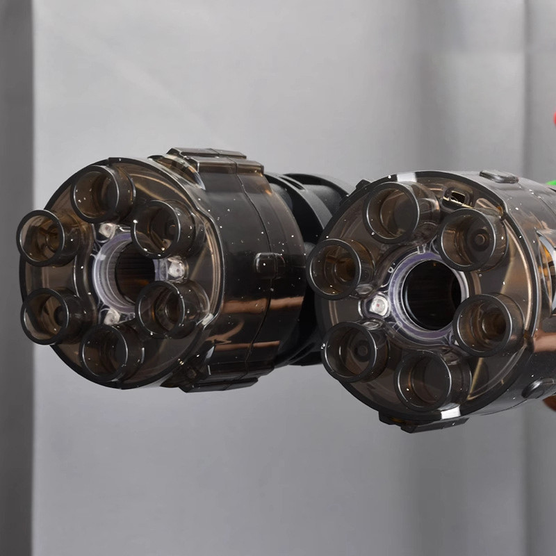 Кулемет на гідрогелевих кульках (орбізах) Gatling Blasting Launch на малюнкі №2