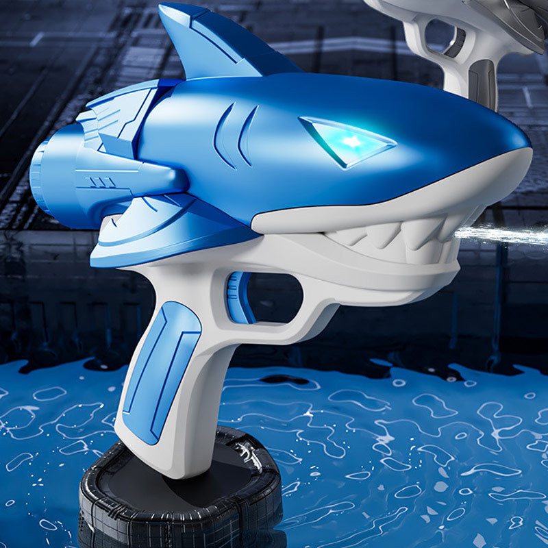 Водяний акумуляторний пістолет Shark Water Gun 185-68 (300ml) with lithium battery на малюнкі №2