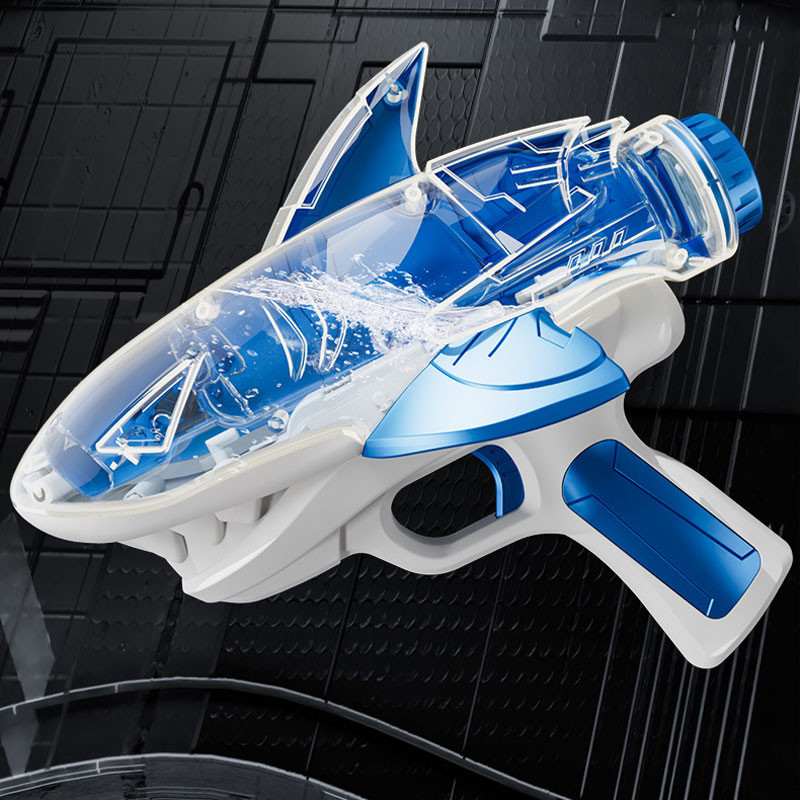 Водяний акумуляторний пістолет Shark Water Gun 185-68 (300ml) with lithium battery на малюнкі №3