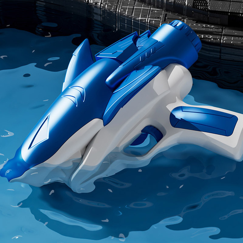 Водяний акумуляторний пістолет Shark Water Gun 185-68 (300ml) with lithium battery на малюнкі №4