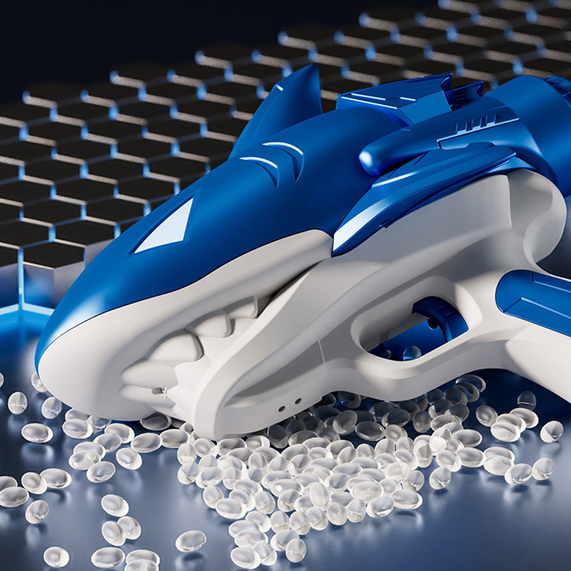 Водяний акумуляторний пістолет Shark Water Gun 185-68 (300ml) with lithium battery на малюнкі №6