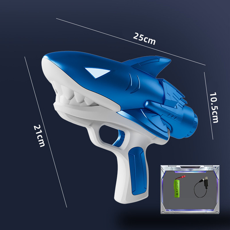 Водяний акумуляторний пістолет Shark Water Gun 185-68 (300ml) with lithium battery на малюнкі №8