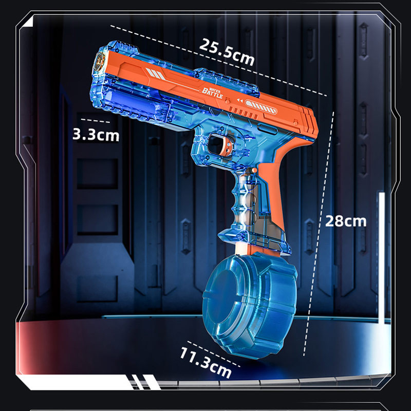 Водяний акумуляторний пістолет Water Gun 66-35 (500ml) with lithium battery на малюнкі №8