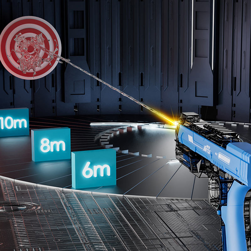 Водяний акумуляторний пістолет Water Gun 66-35 (500ml) with lithium battery на малюнкі №4