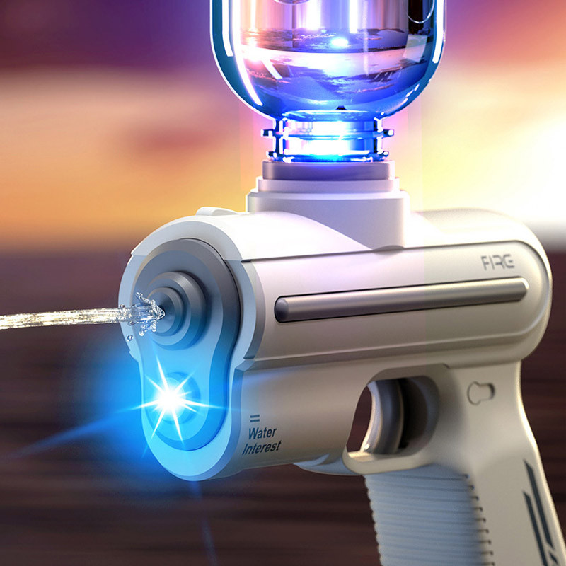 Водяний акумуляторний пістолет Water Gun 9007B (200ml) with lithium battery на малюнкі №4