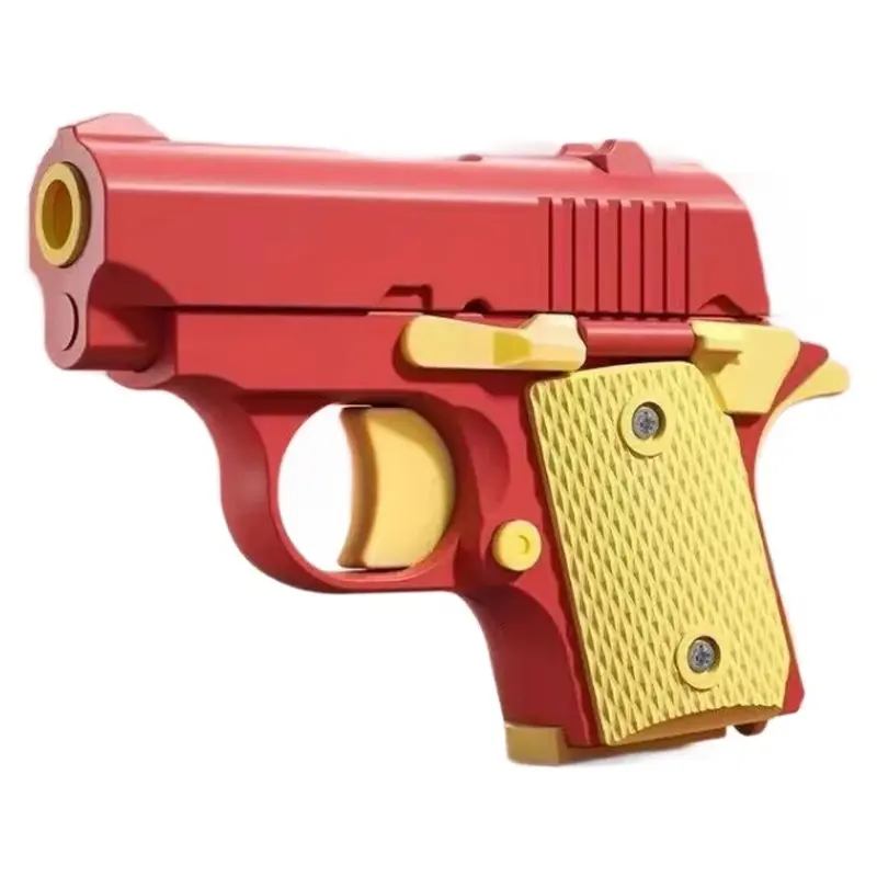 Детский игрушечный пистолет-антистресс, Red / Yellow, купить оптом с доставкой