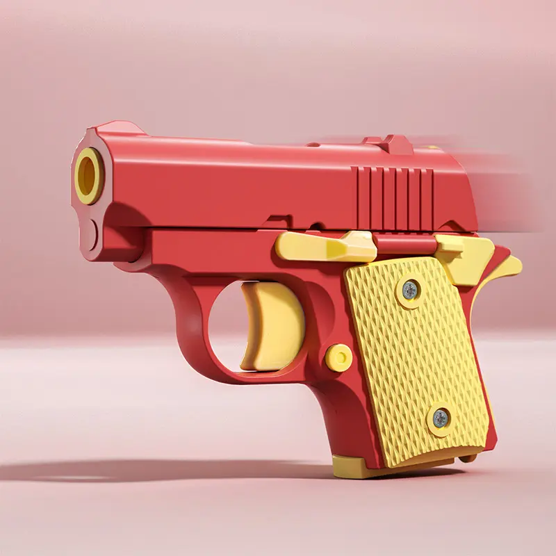 Детский игрушечный пистолет-антистресс, Red / Yellow 1, купить оптом с доставкой