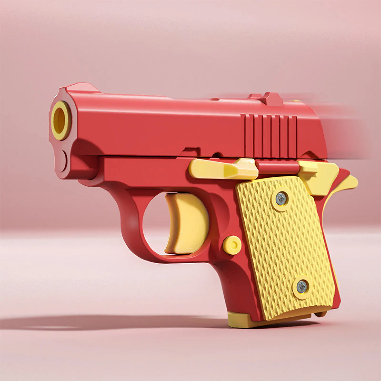 Детский игрушечный пистолет-антистресс, Red / Yellow 1, купить оптом с доставкой