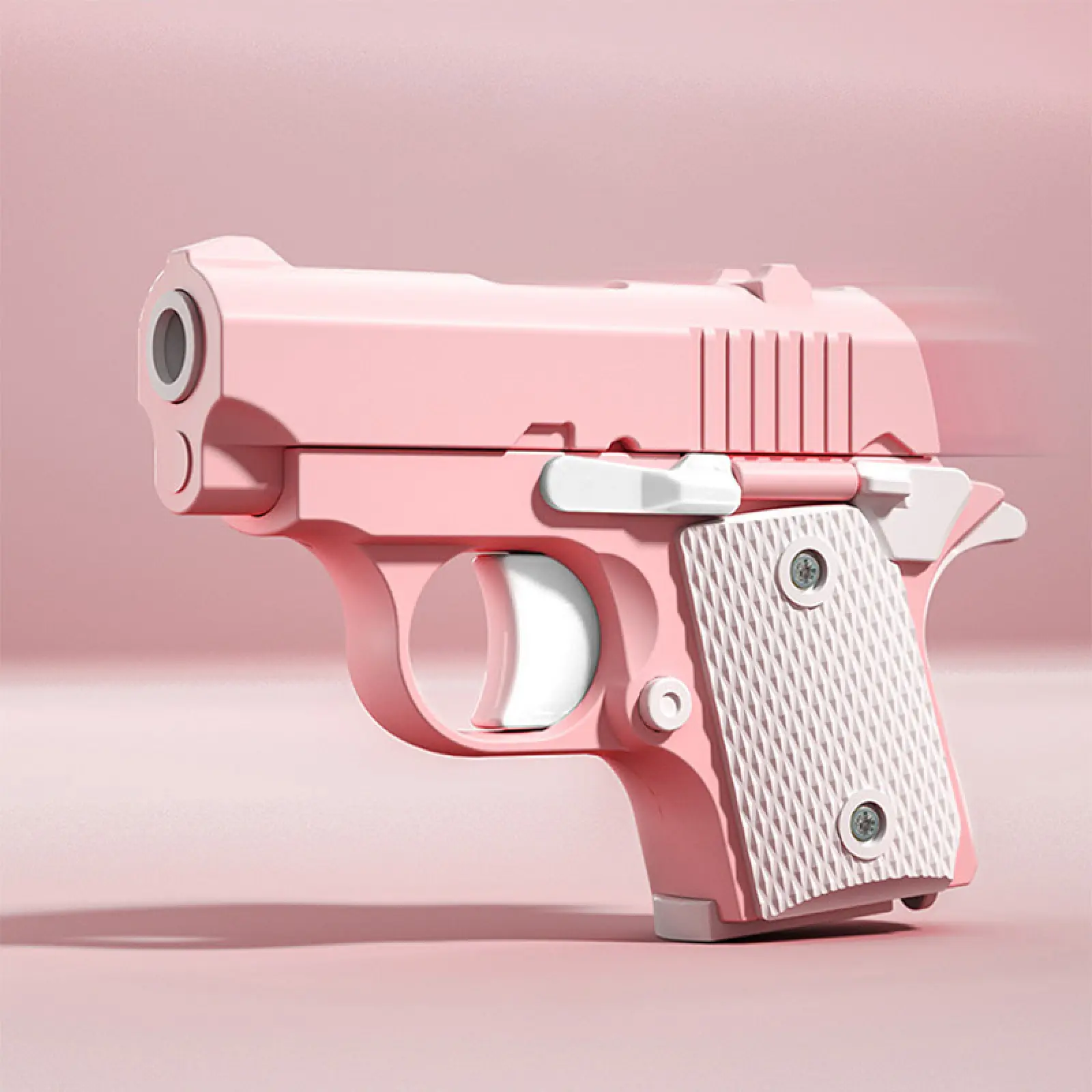 Детский игрушечный пистолет-антистресс, Pink / White 2, купить оптом с доставкой