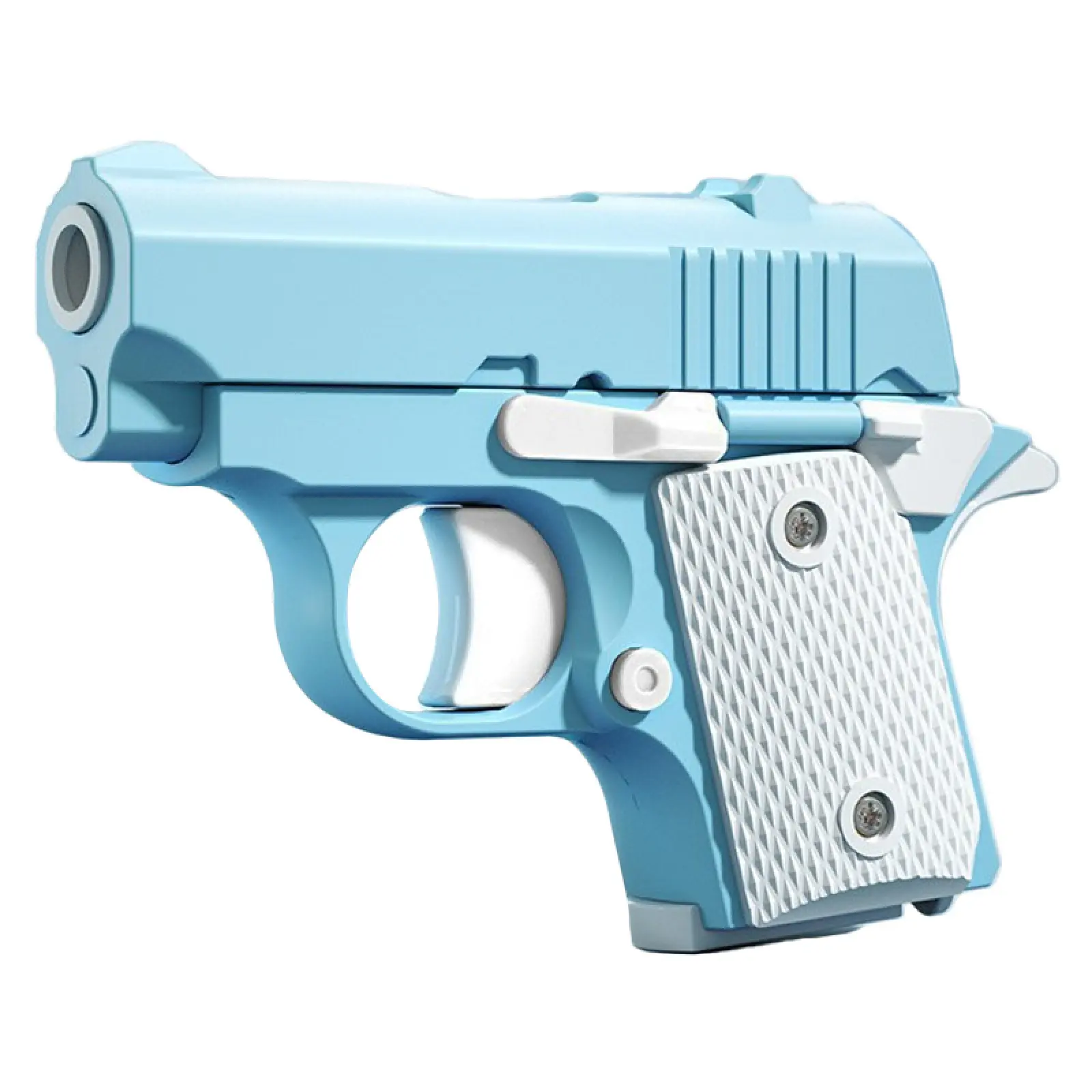 Детский игрушечный пистолет-антистресс, Blue / White, купить оптом с доставкой