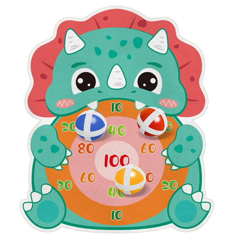 Интерактивная игра Dinosaur Athletics Gun на липучках + мишень, Red 4, купить оптом с доставкой