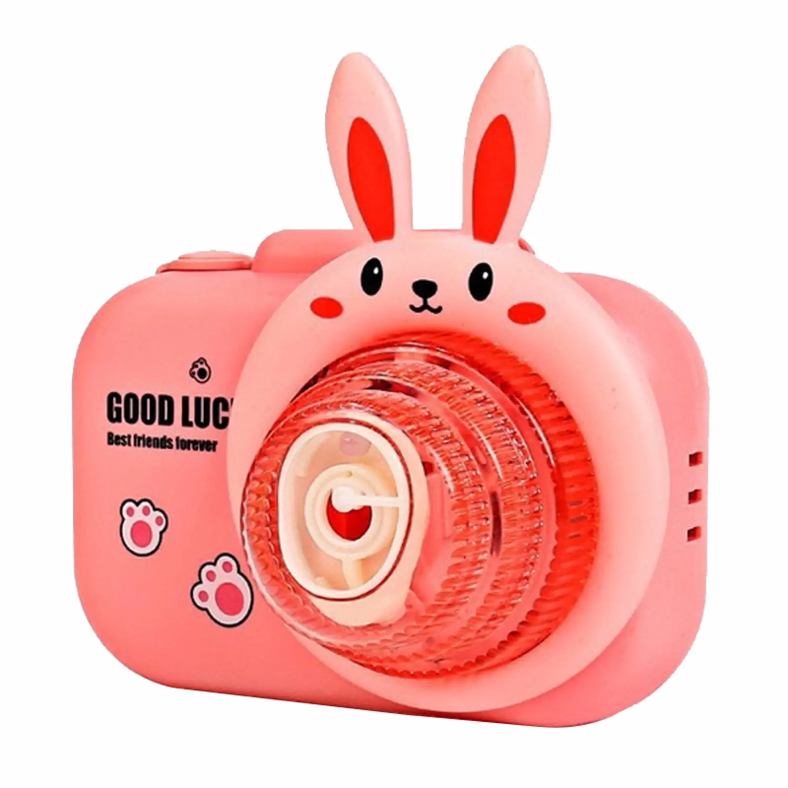 Фотокамера-генератор мыльных пузырей 9996 Children's camera, Rabbit / Pink, купить оптом с доставкой