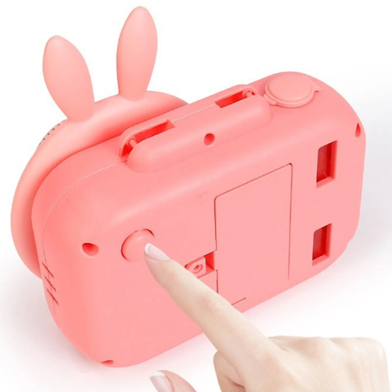 Фотокамера-генератор мыльных пузырей 9996 Children's camera, Rabbit / Pink 1, купить оптом с доставкой