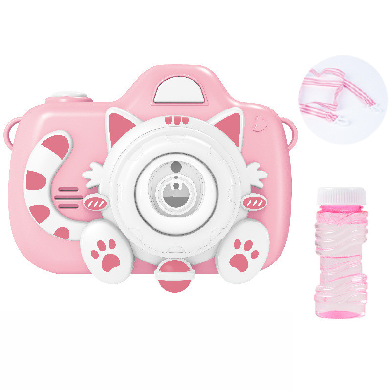 Фотокамера-генератор мильних бульбашок 1001 Kitty Childrens camera на малюнкі №2