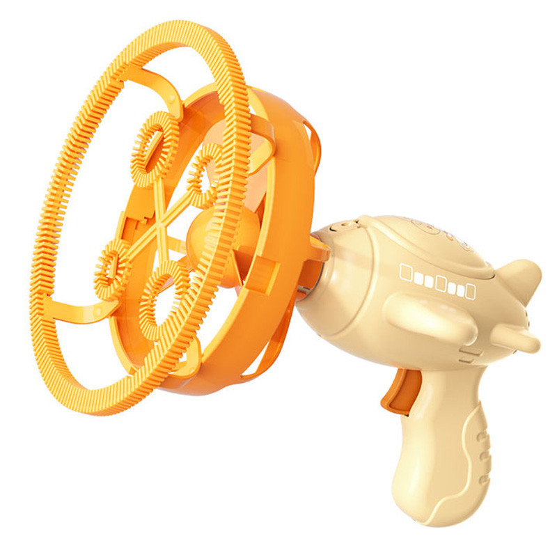 Пистолет для мыльных пузырей H035 Bubble Gun с пропеллером 2in1 + bottle 250ml на картинке №1