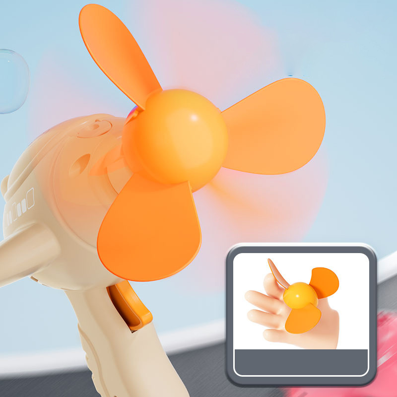 Пистолет для мыльных пузырей H035 Bubble Gun с пропеллером 2in1 + bottle 250ml на картинке №3