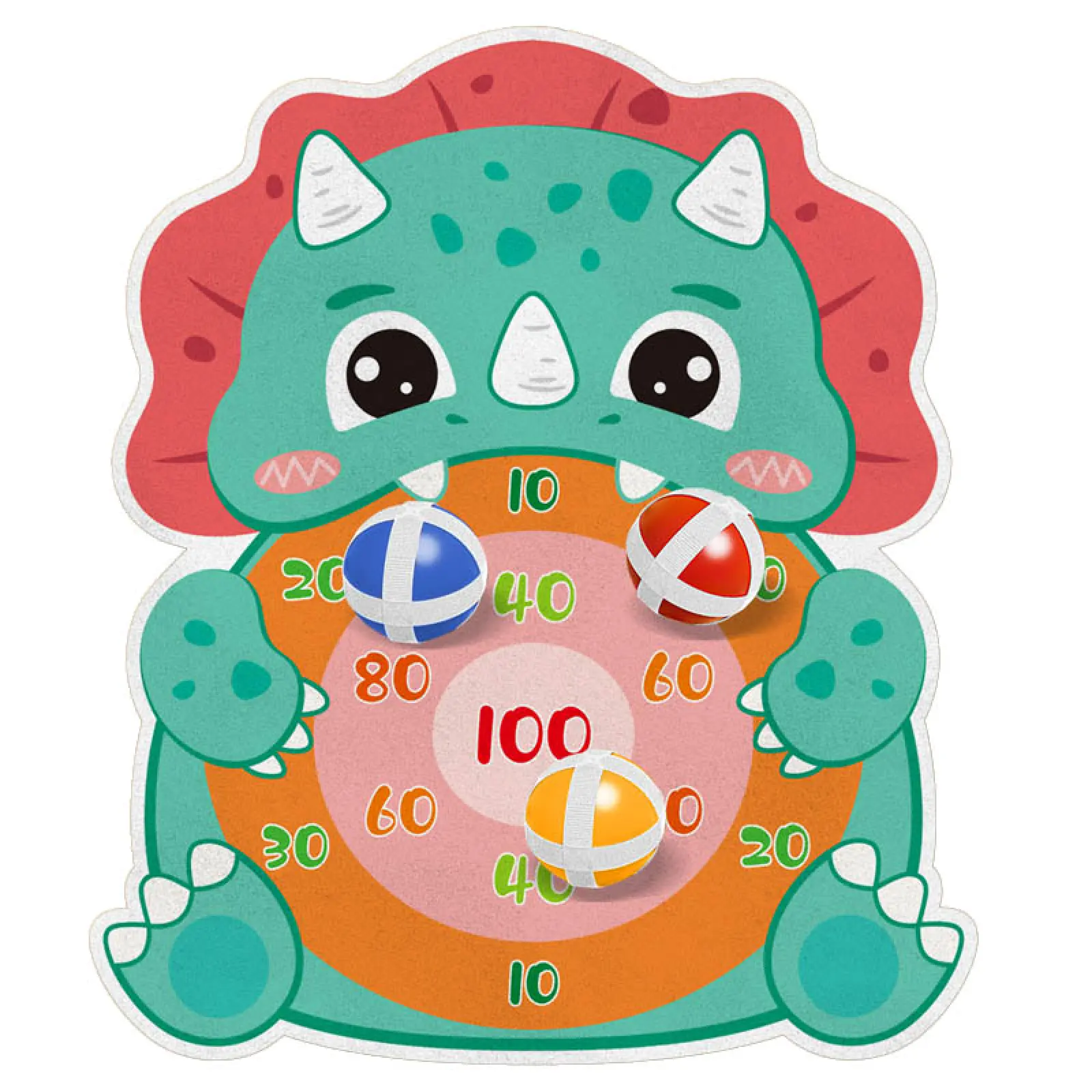 Уценка Интерактивная игра Dinosaur Athletics Gun на липучках + мишень, Мятая упаковка / Green 7, купить оптом с доставкой