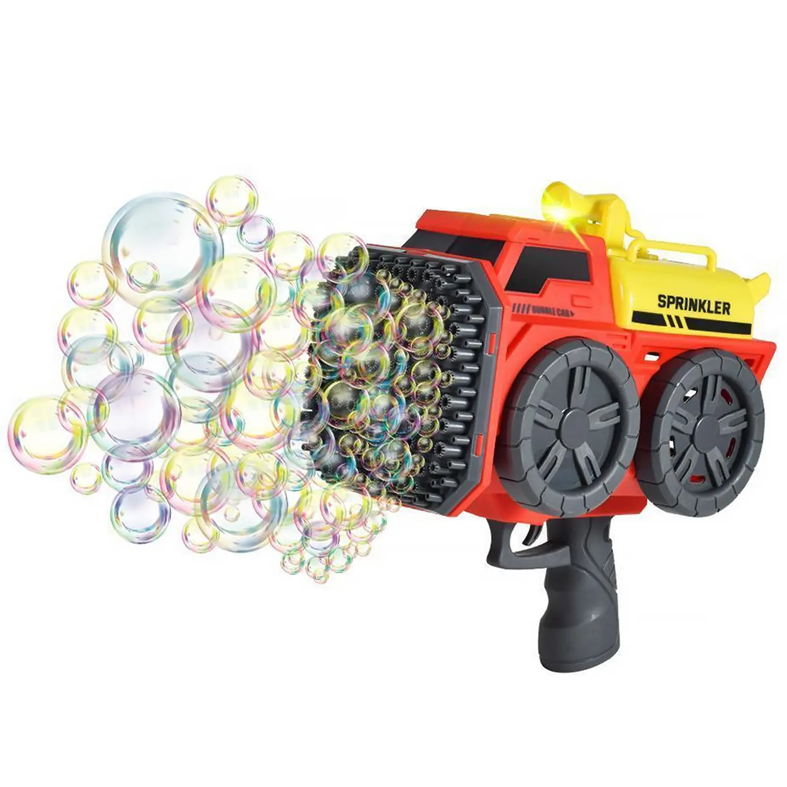 Пистолет с мыльными пузырями SHT KB1295 Truck на 139 отверстий + 2xbottle 60ml, Red, купить оптом с доставкой