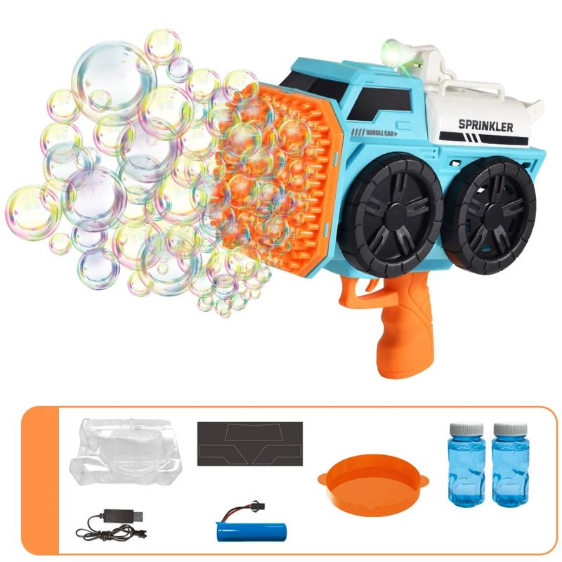 Пістолет з мильними бульбашками SHT KB1295 Truck на 139 отворів + 2xbottle 60ml на малюнкі №2